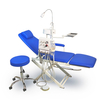 Wholesale Price Luxury Portable ChuangQi Dental Folding Chair with Built-in Dental Turbine Unit And Sipttoon