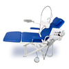 Wholesale Price Luxury Portable ChuangQi Dental Folding Chair with Built-in Dental Turbine Unit And Sipttoon