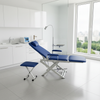 Fully Foldable Mobile Dental Chair with Stainless Steel Tray | Cost-Effective Medical Dental Equipment