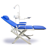 Easy-to-Clean Spittoon Equipped Cheap Dental Folding Chair | Portable Medical Dental Unit