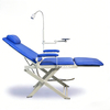 Fully Foldable Mobile Dental Chair with Stainless Steel Tray | Cost-Effective Medical Dental Equipment