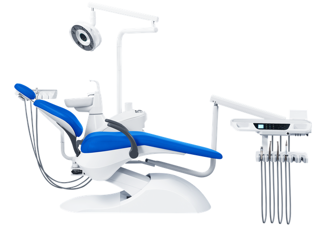 Ambidextrous Design CQ-216 Dental Chair with 9 Memory Positions 